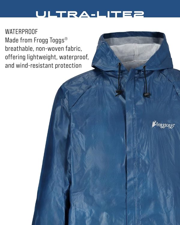 Men's Ultra-lite2 Waterproof Breathable Rain Jacket - Image 4