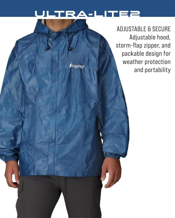 Men's Ultra-lite2 Waterproof Breathable Rain Jacket - Image 5