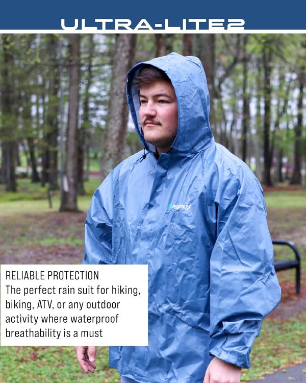 Men's Ultra-lite2 Waterproof Breathable Rain Jacket - Image 6